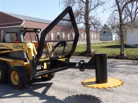 skid steer rotary saw